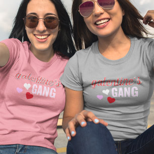 Galentine's Day Gang Girls Dames Tri-Blend Shirt