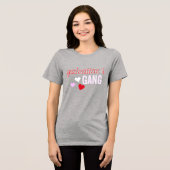 Galentine's Day Gang Girls Dames Tri-Blend Shirt (Voorkant volledig)