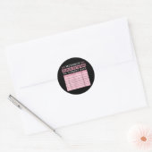 Galentine's Day Gift for Women - Elke dag is Galen Ronde Sticker (Envelop)