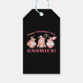 Galentines Day Gnomes Schattigee Valentijnsdag Gno Cadeaulabel (Voorkant)