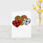 Galentines Day Groep Valentijnshartjes Liefde Leop Kaart (Gele Bloem)