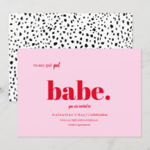 Galentine's Day Invitation Design