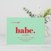 Galentine's Day Invitation Design Kaart (Staand voorkant)