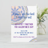 Galentine's Day Mandala Kaart (Staand voorkant)