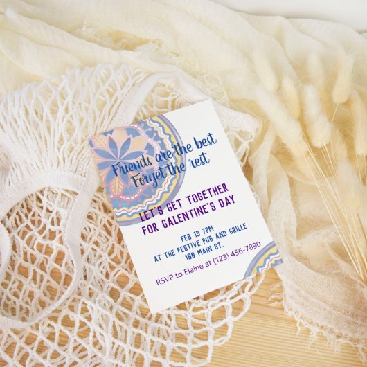 Galentine's Day Mandala Kaart