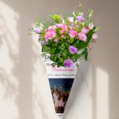 Galentines Day Newspaper Bloem Boeket Lippen Cadeaupapier