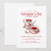 Galentine's Day Par-tea Kaart (Voorkant / Achterkant)