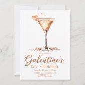 Galentine's Day party Invitation Kaart (Voorkant)