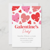 Galentine's Day Party Uitnodiging (Voorkant)