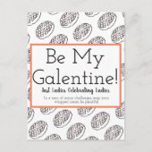 Galentine's Day Post Card Briefkaart (Voorkant)