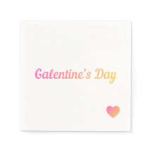 Galentines Day Roze Ombre Feest