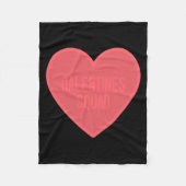 Galentines Day Squad Bff Valentines Day Friendship Fleece Deken (Voorkant)