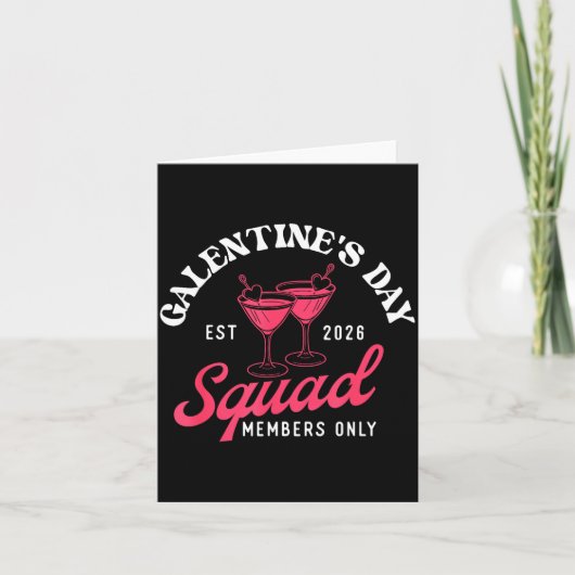 Galentine's Day Squad - Galentine's Day Gals Siste Kaart (Voorkant)