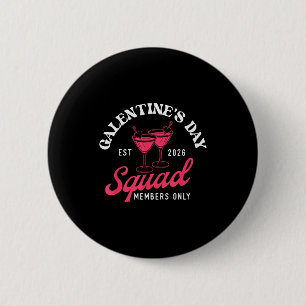 Galentines Day Squad - Galentines Day Gals Zusters Ronde Button 5,7 Cm