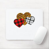 Galentines Day Squad Valentines Hearts Love Leopar Muismat (Met muis)