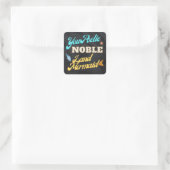Galentine's Day Stick Square Sticker (Tas)