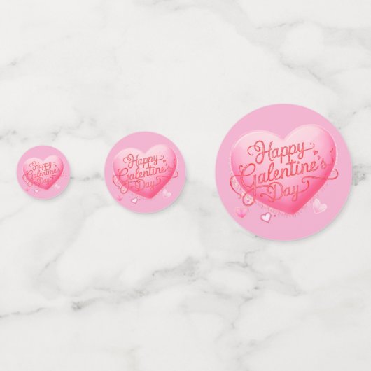 Galentine's Day Table Confetti (Voorkanten)