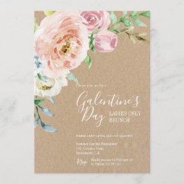 Galentine's Day, uitnodiging voor dames