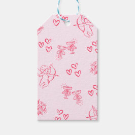 Galentine's Day Valentijn Meidenfeestje Cadeaulabel