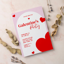 Galentine's Day Valentijnsdag Hart Kaart