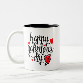 Galentine's Day Valentijnsdag Vrouwelijke Vriendsc Tweekleurige Koffiemok