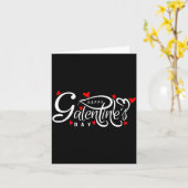 Galentines Day Valentines Day Female Friendship Ga Kaart (Gele Bloem)