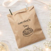 Galentine's Day Waffle Supply Baggies Bedankzakje (Geknipt)