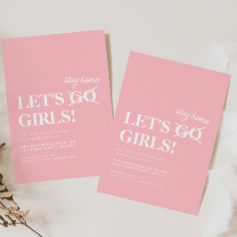 Galentines Diner Valentijn Meisjes Nacht Uitnodige Kaart