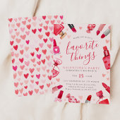 Galentine's Favorite Things Party Kaart