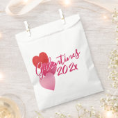 Galentines Feest Zak met 3 Hartjes Bedankzakje (Geknipt)