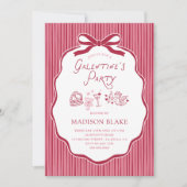 Galentine's Feestelijke Kersbooglijst Kaart (Voorkant)