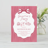 Galentine's Feestelijke Kersbooglijst Kaart (Staand voorkant)