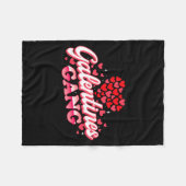Galentines Gang - Galentine's Day Gals Sisterhood  Fleece Deken (Voorkant (Horizontaal))