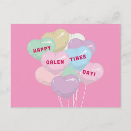Galentine's gespreksballonnen - XOXO Briefkaart