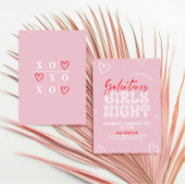 Galentines Girl Night Party Kaart