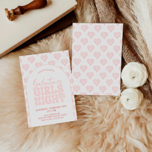 Galentines Girl Night Party Kaart