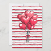 Galentine's Girls Night Out Valentijnse Partij Kaart (Achterkant)