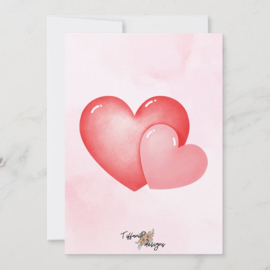 Galentine's Girl's Night Party Uitnodiging (Achterkant)