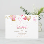 Galentine's Happy Hour-uitnodiging Kaart (Staand voorkant)