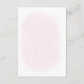 Galentine's liefde is in de lucht bruiloft detail  informatiekaartje (Achterkant)