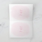 Galentine's liefde is in het Air Vrijgezellenfeest Bedankkaart (Binnen)