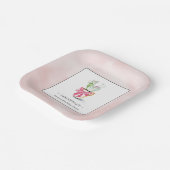 Galentines Party Decor Papieren Bordje (Gebogen)