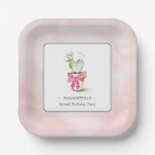 Galentines Party Decor Papieren Bordje (Voorkant)