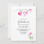 Galentines thema Vrijgezellenfeest Kaart (Voorkant)