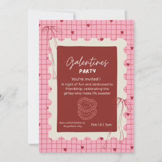 Galentines uitnodiging