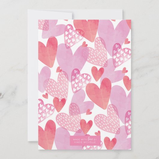 Galentine's uitnodiging tot Brunch (Achterkant)