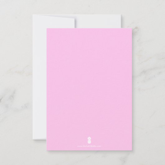 Galentines Verjaardag Uitnodigingen Online (Achterkant)