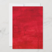 Galentin's Day Night Out Minimalist Red Heart Kaart (Achterkant)