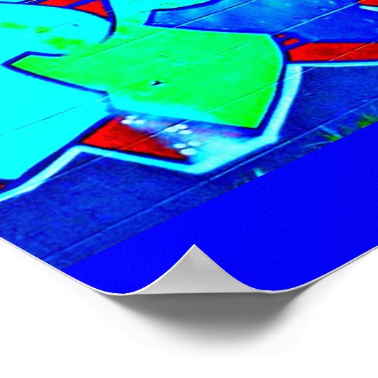 Galerie 1 poster-Misc/Abstract-Graffiti Poster (Hoek)