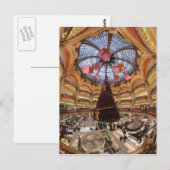 Galerie Lafayette Haussmann Dome Briefkaart (Voorkant / Achterkant)